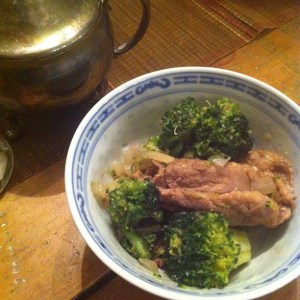 Mon résultat final... on dirait un mini poulet!