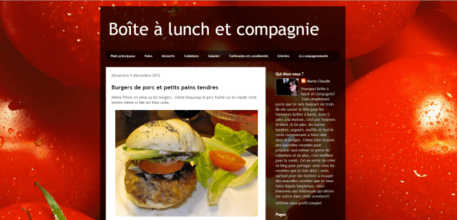 boîte à lunch et compagnie