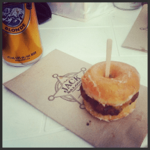 BBQ Fest Richard's Québec 2012 Jack Saloon burger Krispy Kreme