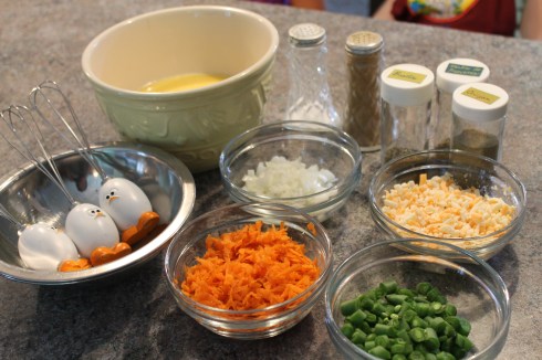 Préparation pour omelettes