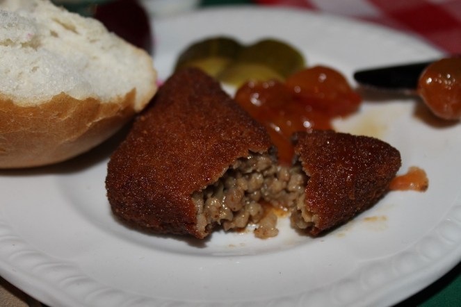 croquette de pâté à la viande
