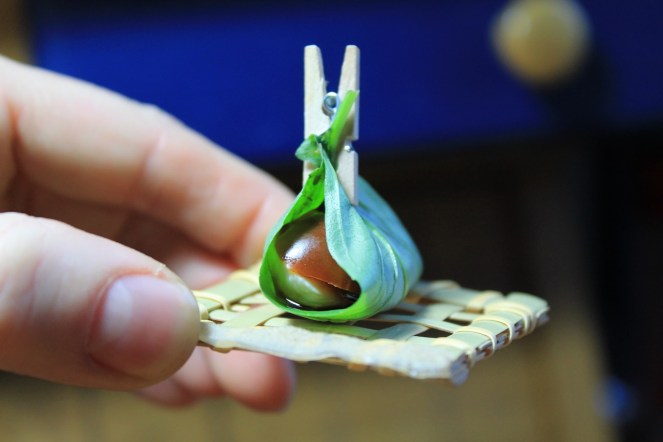 Baluchon de basilic tomate et bocconcini - Hungry Rachel