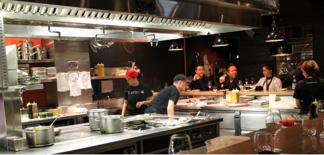 Cuisine ouverte Bistro B