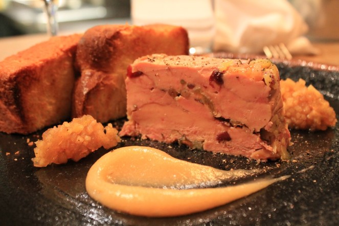 nougat de foie gras Bistro B