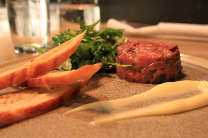 tartare de cerf Bistro B
