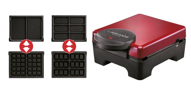 LAGRANGE-WaffleMakerBalance+Plates-LGWMT1100RR