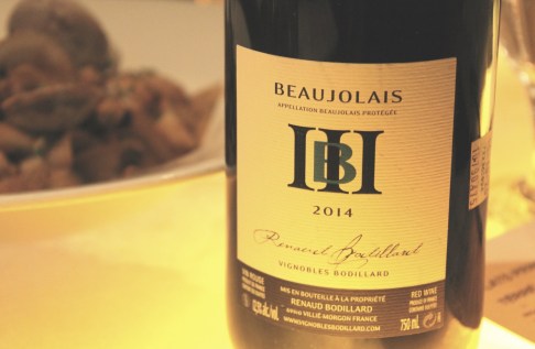Beaujolais Renaud Boudillard RESTAURANT VERSA - Hungry Rachel