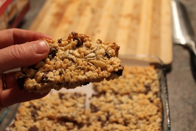 Barres tendres à Hélène Bisping Durand - gros plan - Hungry Rachel