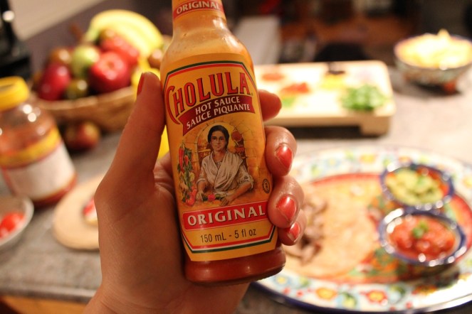 Étape 11 - sauce Cholula - Tacos de boeuf - Hungry Rachel